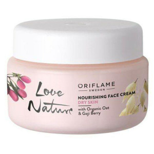 کرم صورت جو و گوجي بري لاونيچـر ♥️ Love Nature Nourishing Face Cream with Organic Oat & Goji Berry